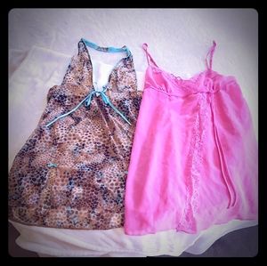 Two VS lingerie tops